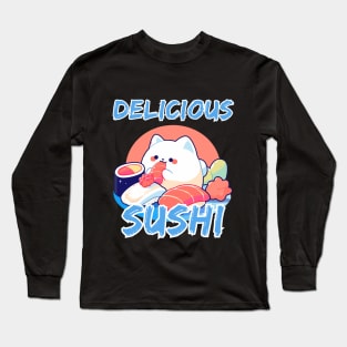Bunny's Sushi Feast Long Sleeve T-Shirt